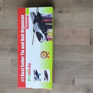 NEW Motorized tie and belt organizer